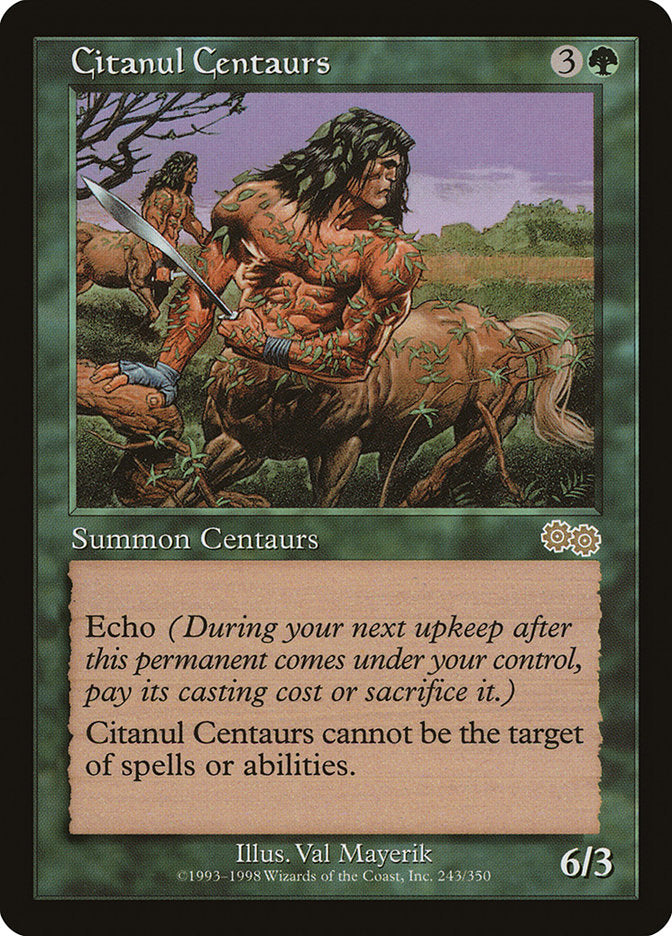 Citanul Centaurs [Urza's Saga] | Anubis Games and Hobby