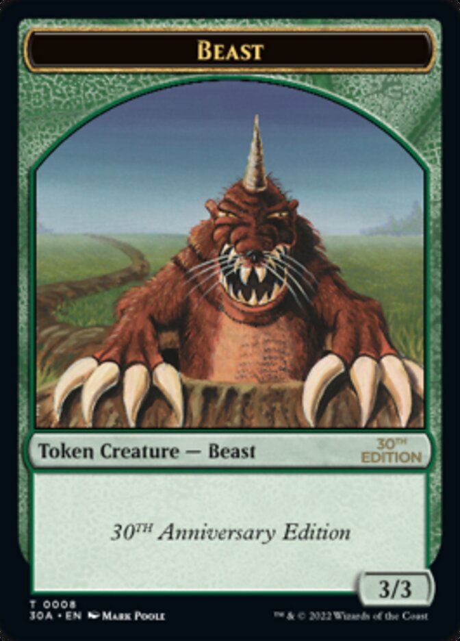 Beast Token [30th Anniversary Tokens] | Anubis Games and Hobby