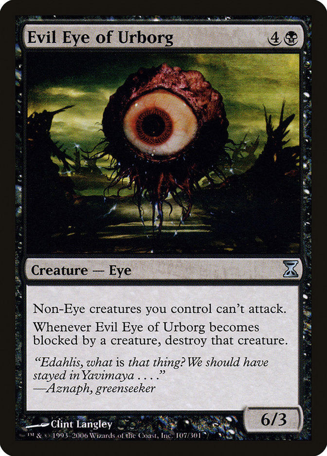 Evil Eye of Urborg [Time Spiral] | Anubis Games and Hobby