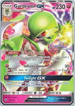 Gardevoir GX (93/147) (Infinite Force - Diego Cassiraga) [World Championships 2017] | Anubis Games and Hobby