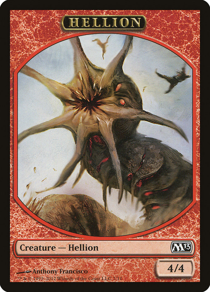 Hellion Token [Magic 2013 Tokens] | Anubis Games and Hobby