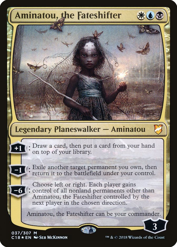 Aminatou, the Fateshifter [Commander 2018] | Anubis Games and Hobby
