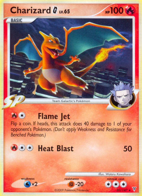 Charizard G (20/147) [Platinum: Supreme Victors] | Anubis Games and Hobby