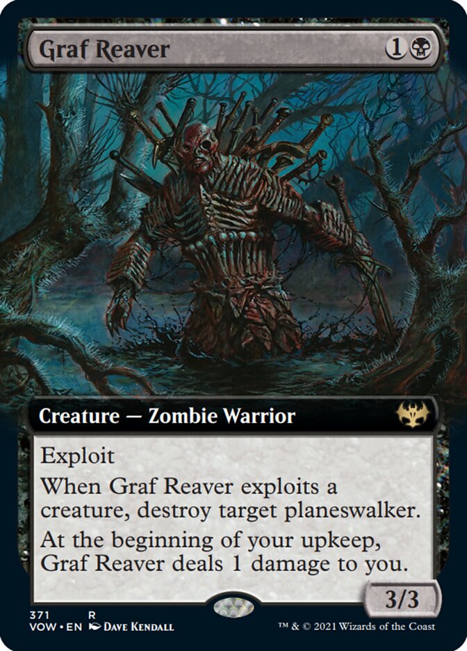 Graf Reaver (Extended Art) [Innistrad: Crimson Vow] | Anubis Games and Hobby