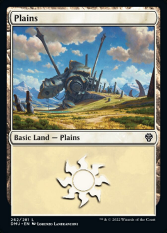 Plains (262) [Dominaria United] | Anubis Games and Hobby