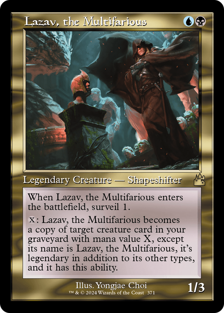 Lazav, the Multifarious (Retro Frame) [Ravnica Remastered] | Anubis Games and Hobby
