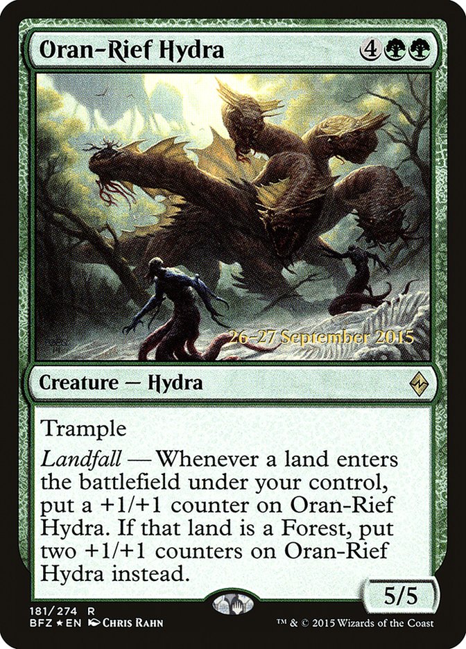 Oran-Rief Hydra [Battle for Zendikar Prerelease Promos] | Anubis Games and Hobby