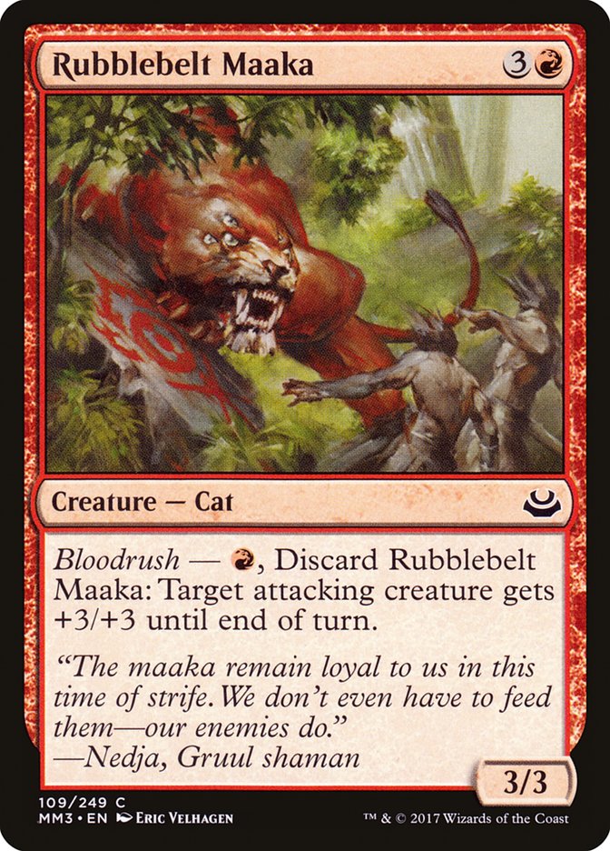 Rubblebelt Maaka [Modern Masters 2017] | Anubis Games and Hobby