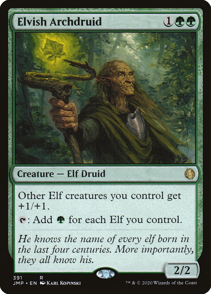 Elvish Archdruid [Jumpstart] | Anubis Games and Hobby