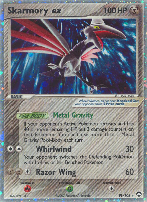 Skarmory ex (98/108) [EX: Power Keepers] | Anubis Games and Hobby
