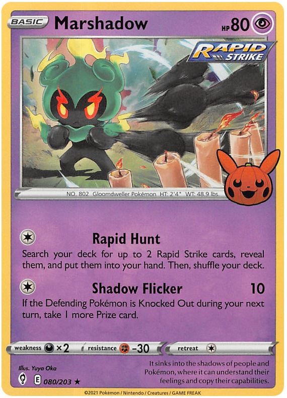 Marshadow (080/203) [Trick or Trade 2023] | Anubis Games and Hobby