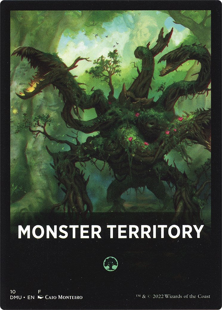 Monster Territory Theme Card [Dominaria United Tokens] | Anubis Games and Hobby