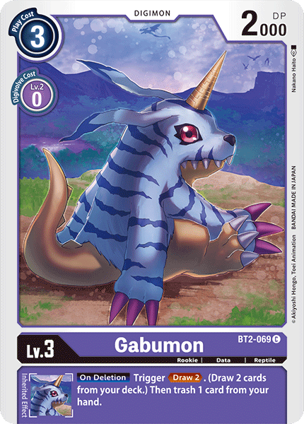 Gabumon [BT2-069] [Release Special Booster Ver.1.0] | Anubis Games and Hobby