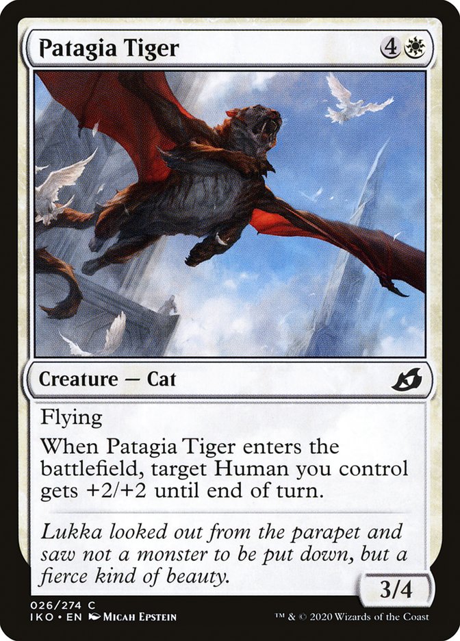 Patagia Tiger [Ikoria: Lair of Behemoths] | Anubis Games and Hobby