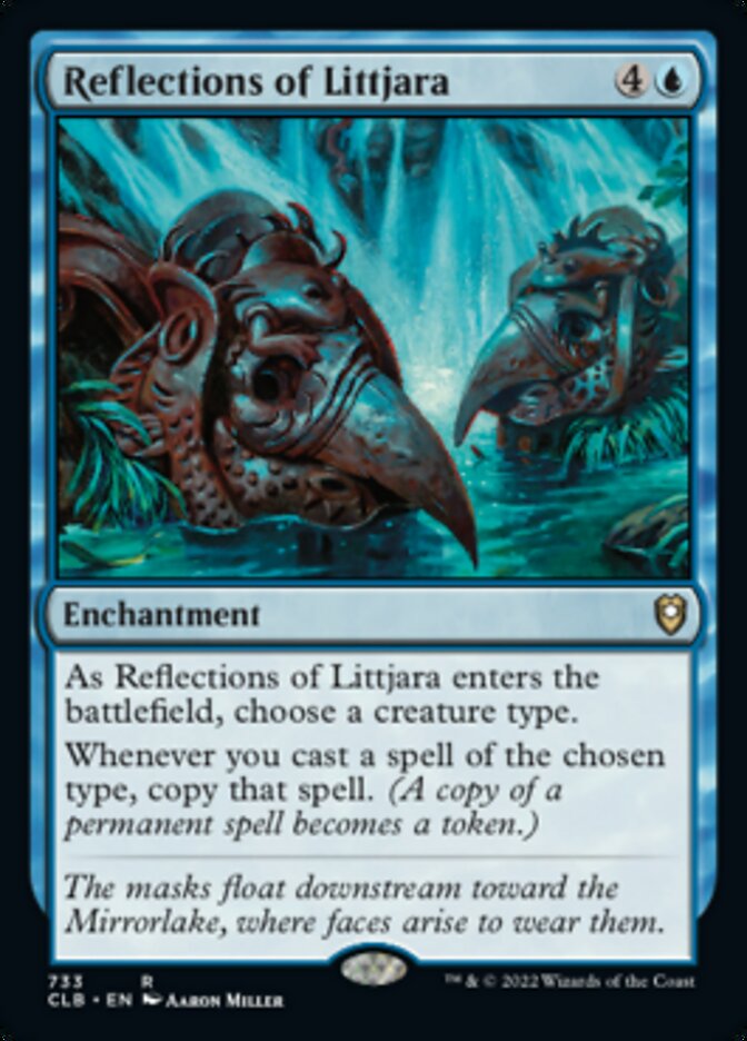 Reflections of Littjara [Commander Legends: Battle for Baldur's Gate] | Anubis Games and Hobby