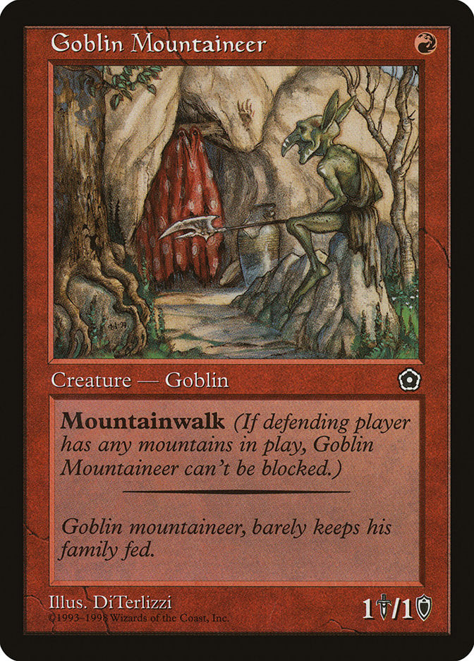 Goblin Mountaineer [Portal Second Age] | Anubis Games and Hobby
