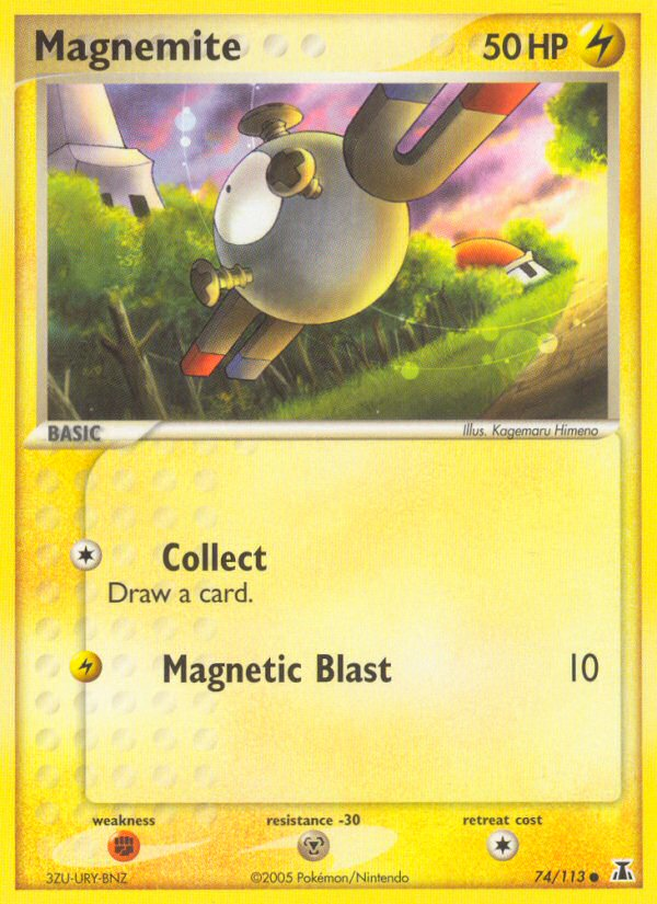 Magnemite (74/113) [EX: Delta Species] | Anubis Games and Hobby