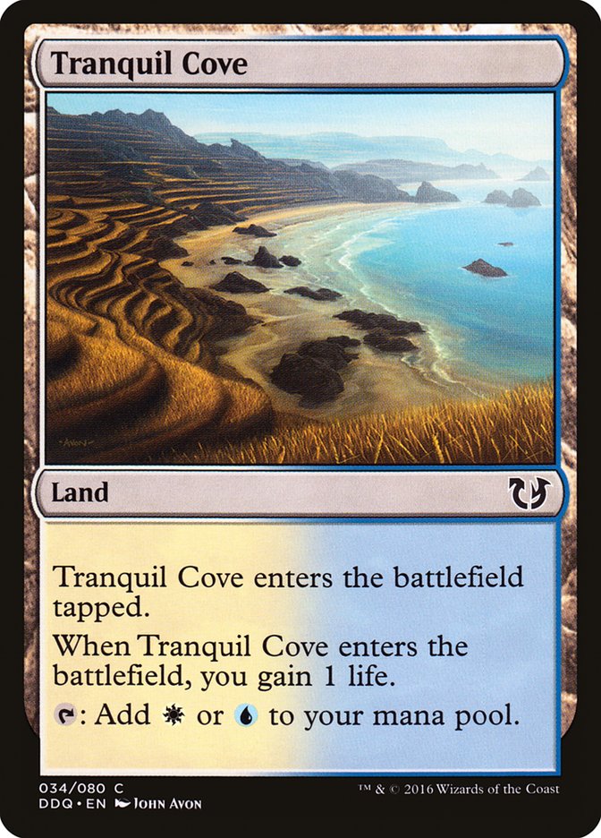 Tranquil Cove [Duel Decks: Blessed vs. Cursed] | Anubis Games and Hobby