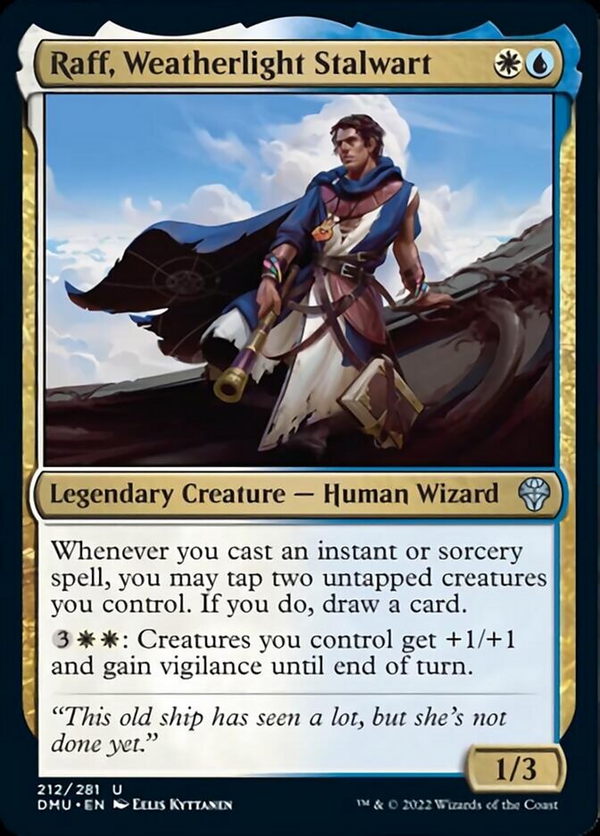 Raff, Weatherlight Stalwart [Dominaria United] | Anubis Games and Hobby