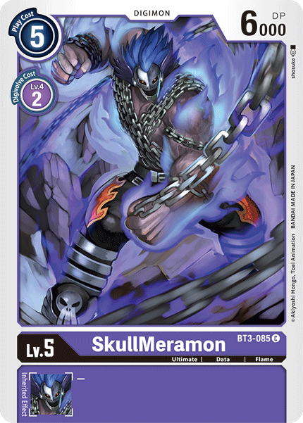 SkullMeramon [BT3-085] [Release Special Booster Ver.1.5] | Anubis Games and Hobby