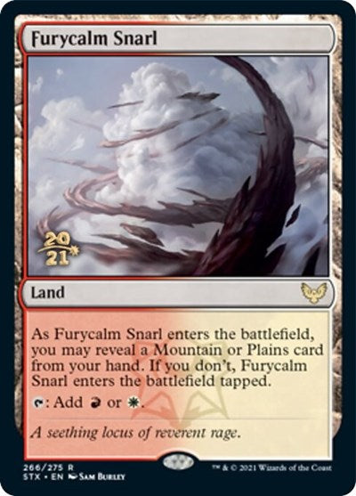 Furycalm Snarl [Strixhaven: School of Mages Prerelease Promos] | Anubis Games and Hobby