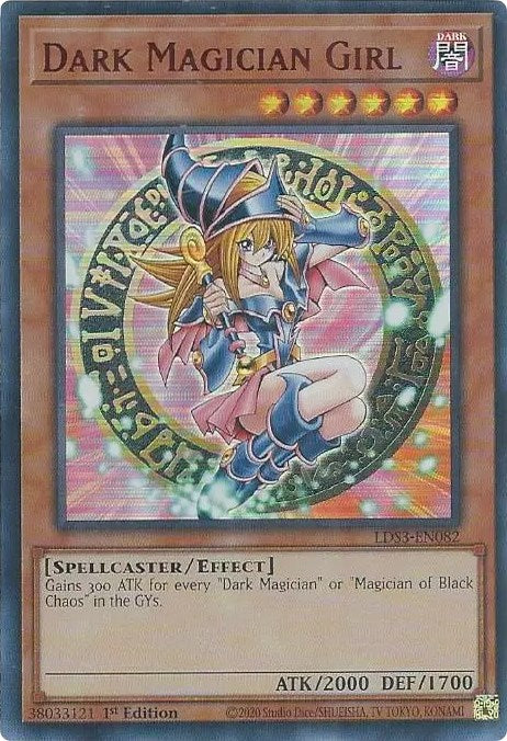 Dark Magician Girl (Red) [LDS3-EN082] Ultra Rare | Anubis Games and Hobby