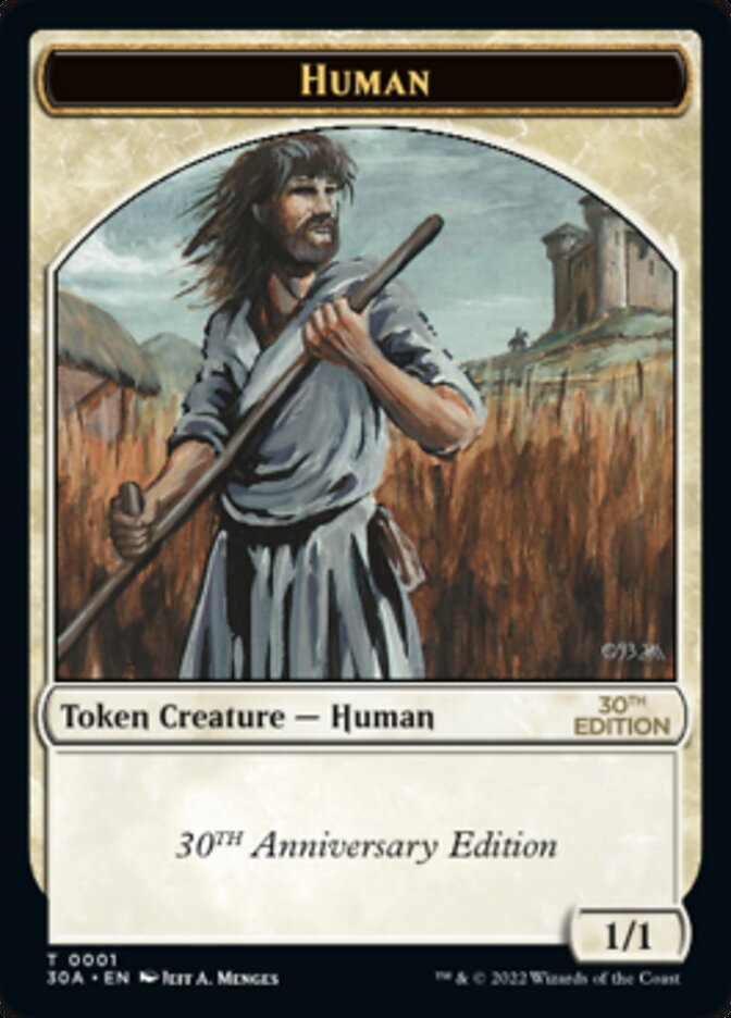 Human Token [30th Anniversary Tokens] | Anubis Games and Hobby