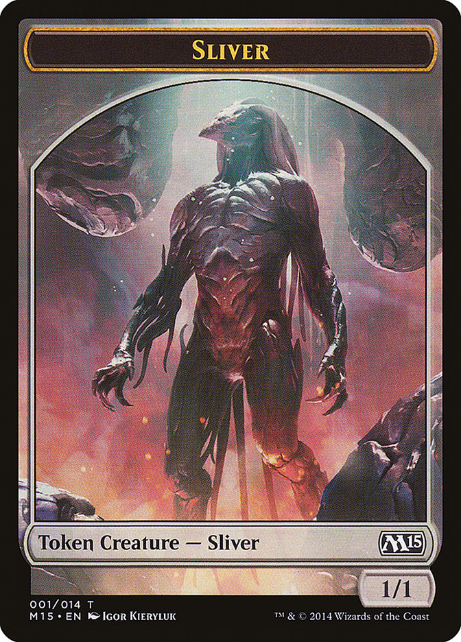 Sliver Token [Magic 2015 Tokens] | Anubis Games and Hobby