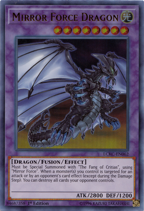 Mirror Force Dragon [LCKC-EN062] Ultra Rare | Anubis Games and Hobby