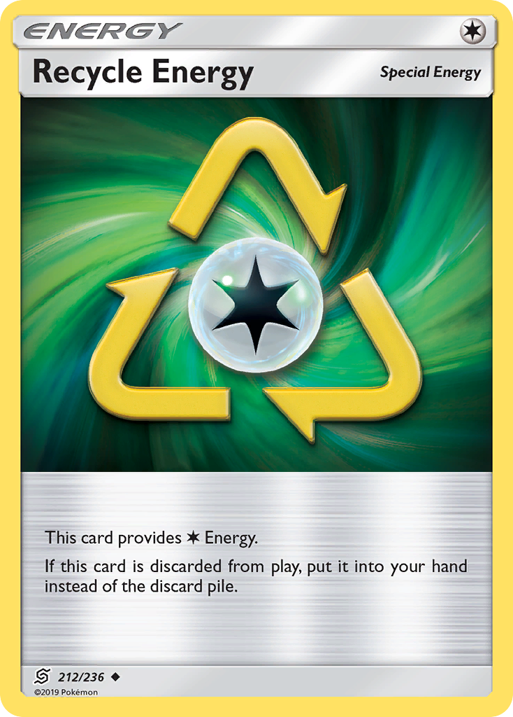 Recycle Energy (212/236) [Sun & Moon: Unified Minds] | Anubis Games and Hobby