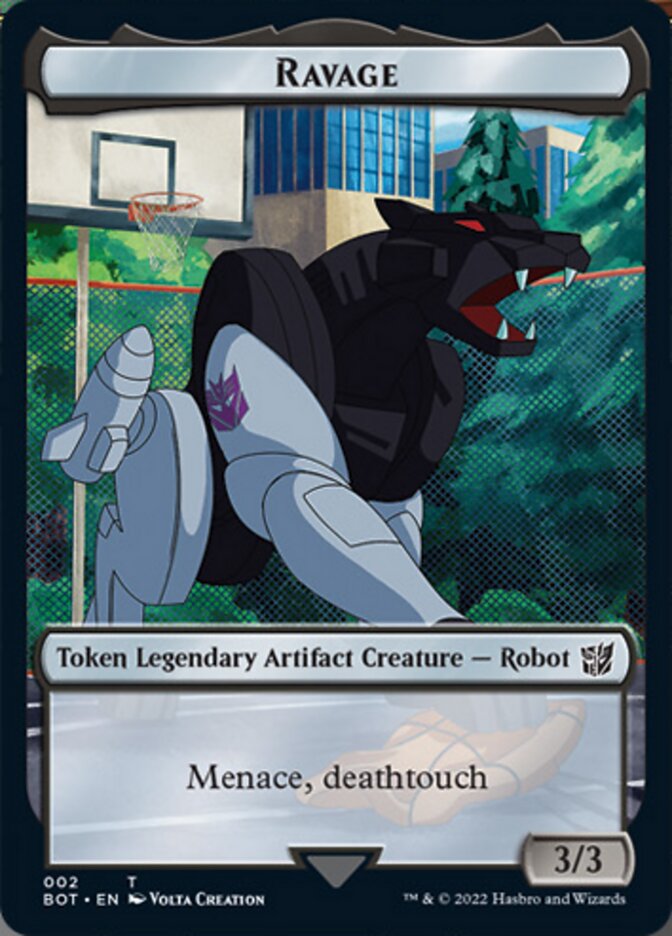 Ravage [Transformers Tokens] | Anubis Games and Hobby