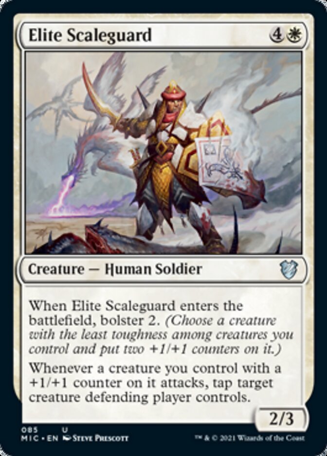 Elite Scaleguard [Innistrad: Midnight Hunt Commander] | Anubis Games and Hobby