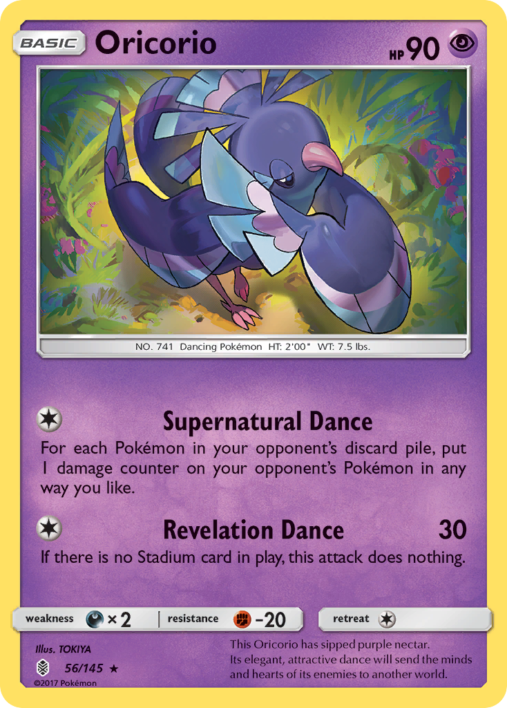 Oricorio (56/145) [Sun & Moon: Guardians Rising] | Anubis Games and Hobby