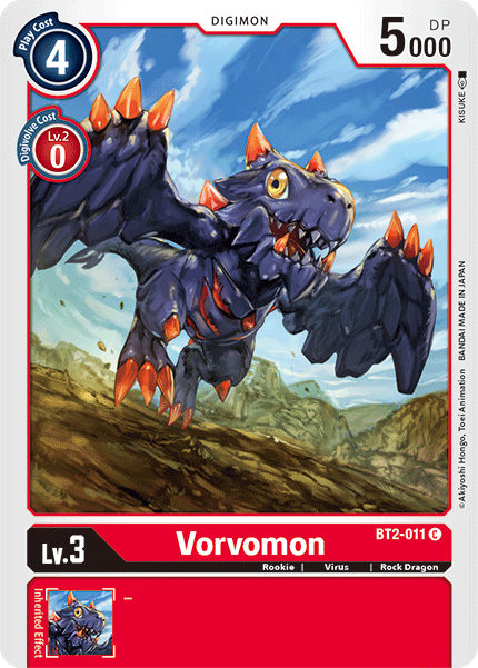 Vorvomon [BT2-011] [Release Special Booster Ver.1.5] | Anubis Games and Hobby