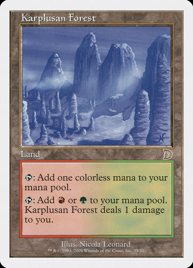 Karplusan Forest [Deckmasters] | Anubis Games and Hobby