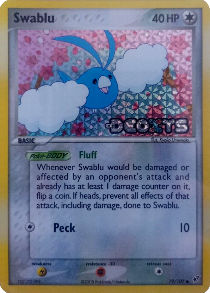 Swablu (79/107) (Stamped) [EX: Deoxys] | Anubis Games and Hobby