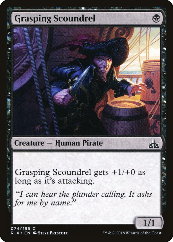 Grasping Scoundrel [Rivals of Ixalan] | Anubis Games and Hobby