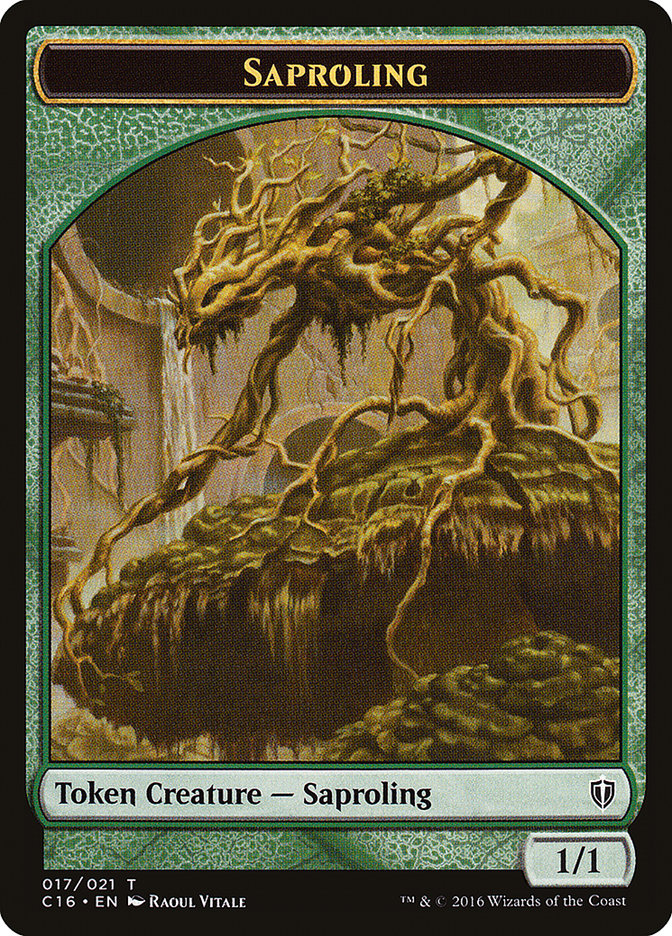 Saproling Token (017/021) [Commander 2016 Tokens] | Anubis Games and Hobby