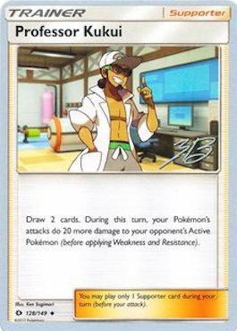 Professor Kukui (128/149) (Ice Path FTW - Zachary Bokhari) [World Championships 2017] | Anubis Games and Hobby