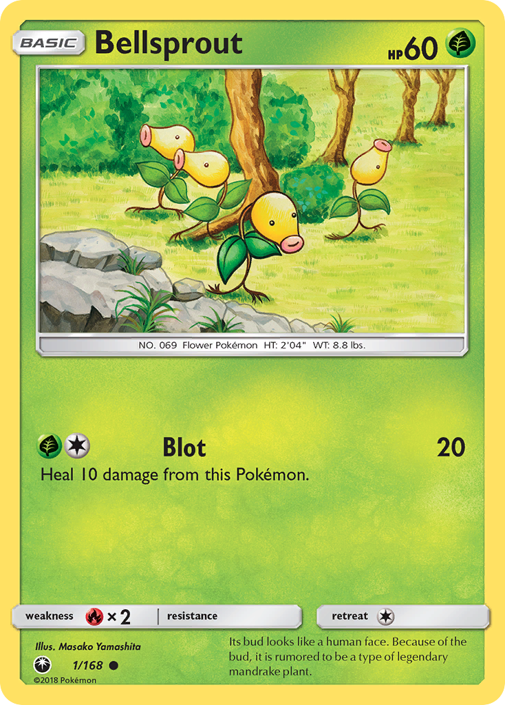 Bellsprout (1/168) [Sun & Moon: Celestial Storm] | Anubis Games and Hobby