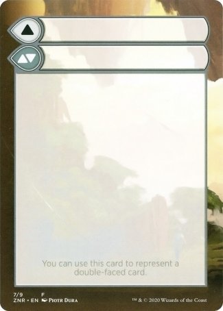 Helper Card (7/9) [Zendikar Rising Tokens] | Anubis Games and Hobby