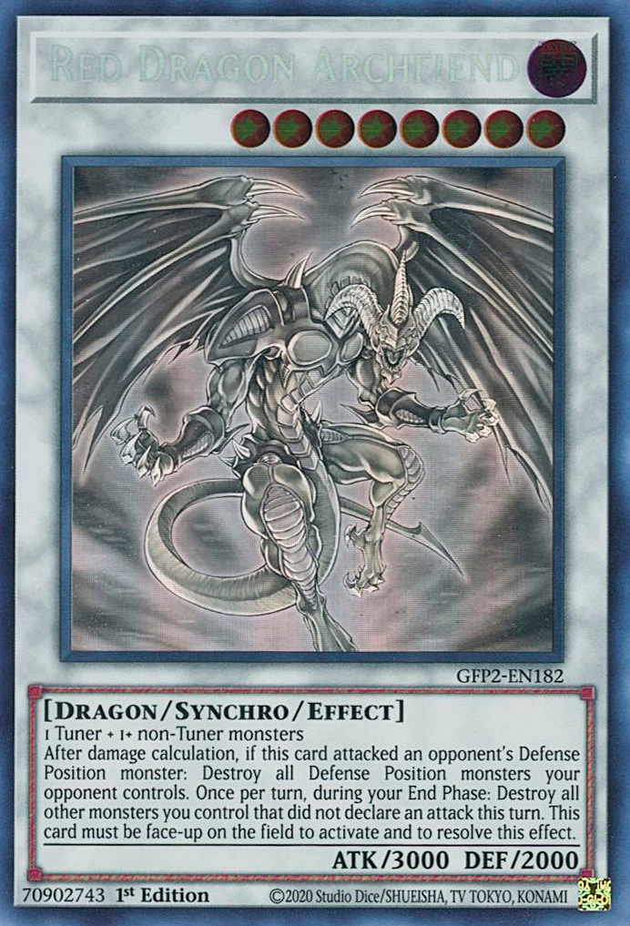 Red Dragon Archfiend [GFP2-EN182] Ghost Rare | Anubis Games and Hobby