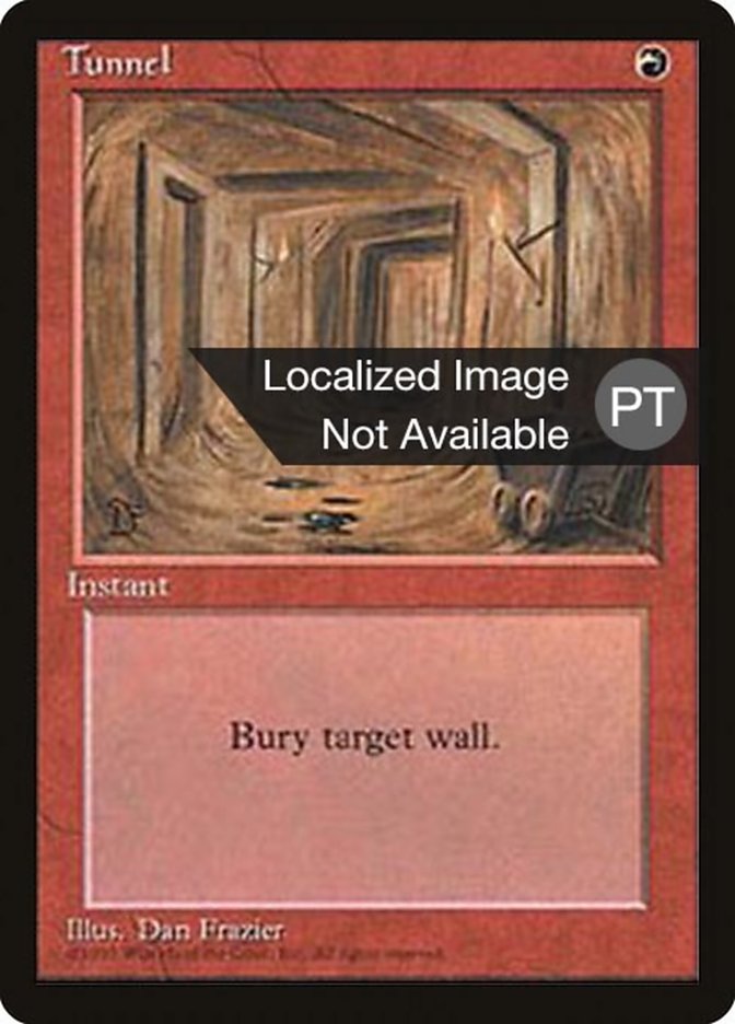 Tunnel [Fourth Edition (Foreign Black Border)] | Anubis Games and Hobby