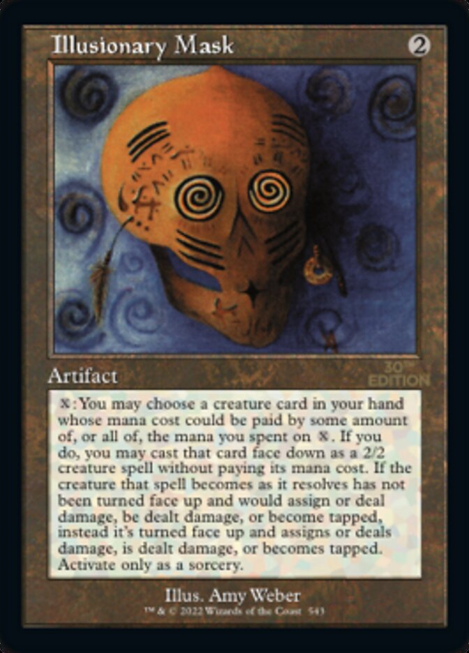 Illusionary Mask (Retro) [30th Anniversary Edition] | Anubis Games and Hobby