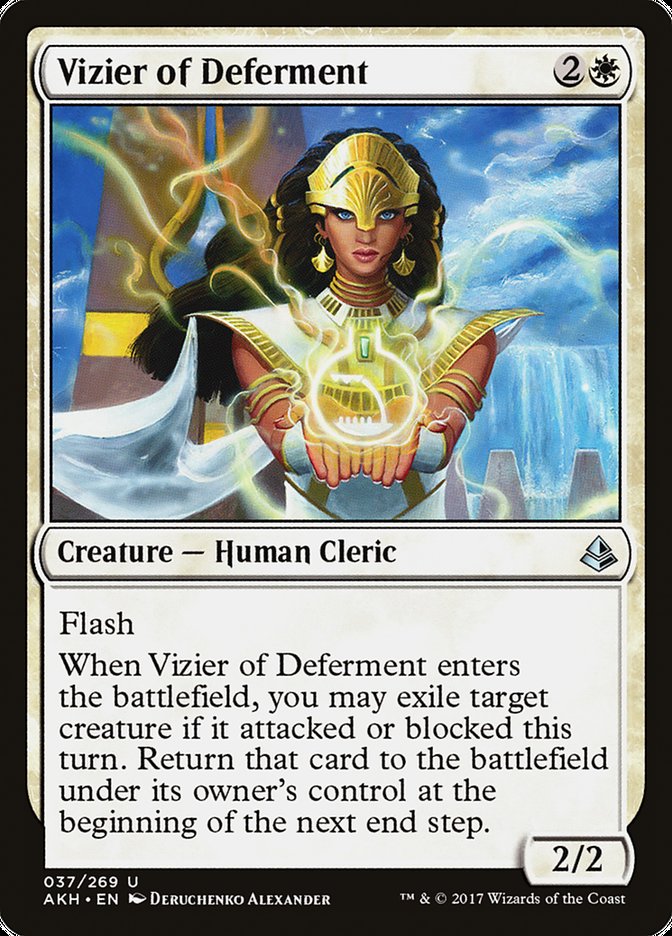 Vizier of Deferment [Amonkhet] | Anubis Games and Hobby