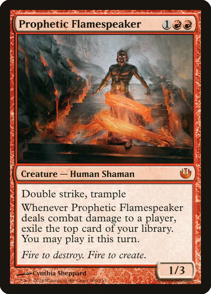 Prophetic Flamespeaker [Journey into Nyx] | Anubis Games and Hobby