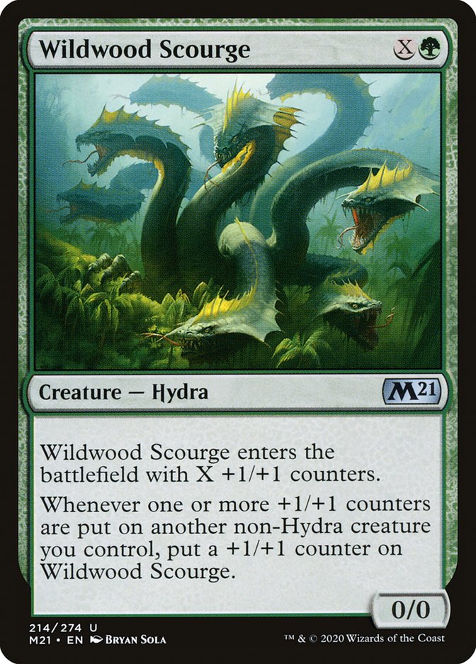 Wildwood Scourge [Core Set 2021] | Anubis Games and Hobby