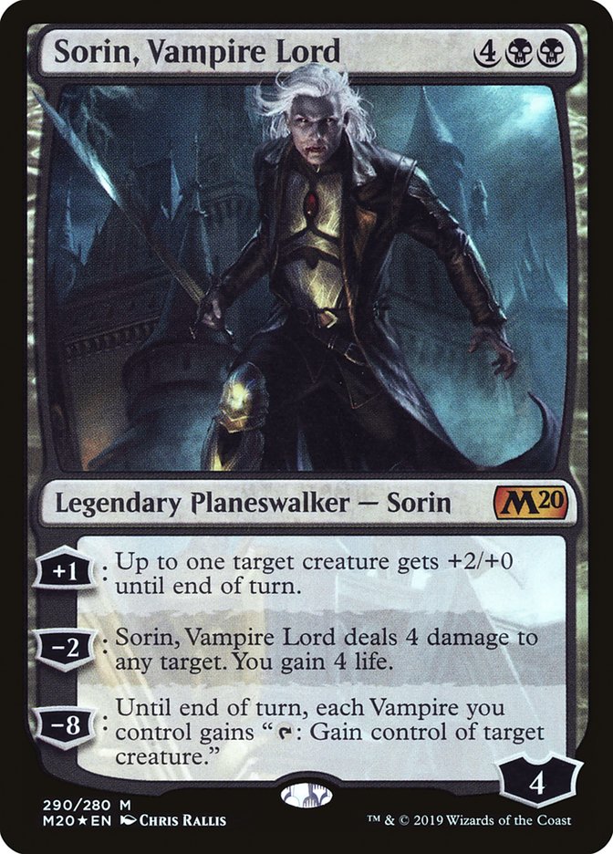 Sorin, Vampire Lord [Core Set 2020] | Anubis Games and Hobby