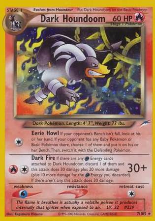 Dark Houndoom (7/105) [Neo Destiny Unlimited] | Anubis Games and Hobby