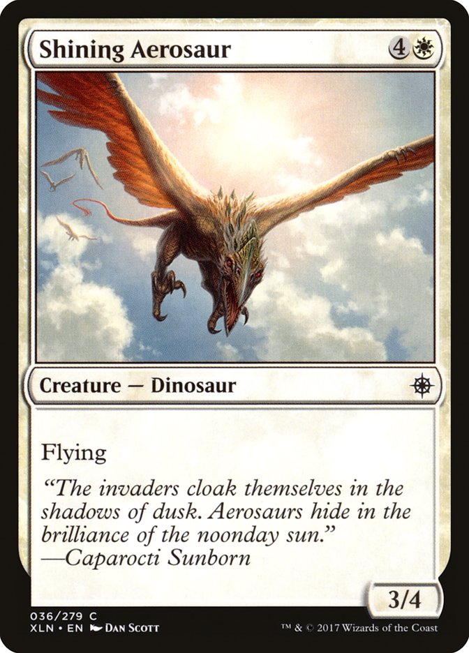 Shining Aerosaur [Ixalan] | Anubis Games and Hobby